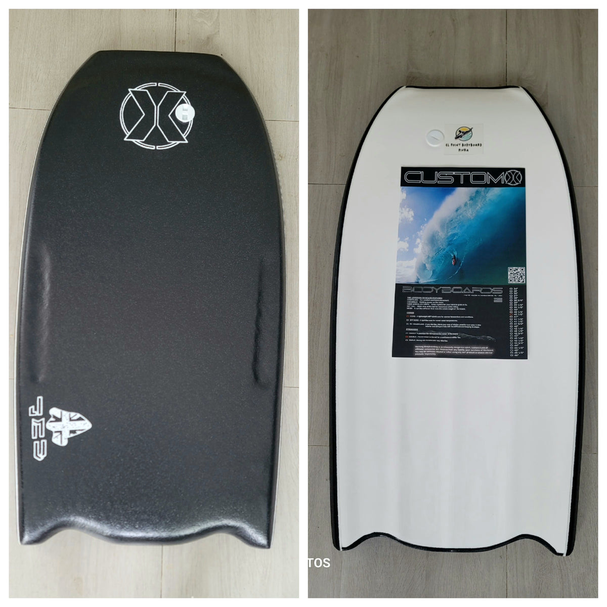 BODYBOARD CUSTOM X JMV QUAD 40.5 BAT TAIL