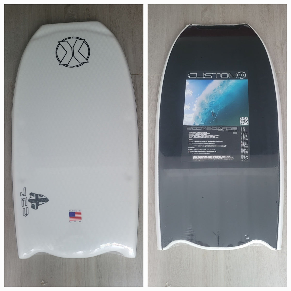 BODYBOARD CUSTOM X JMV QUAD 41.5" BAT TAIL